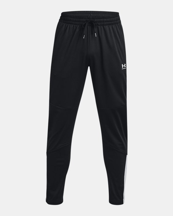 Men's UA Tricot Track Pants, Black, pdpMainDesktop image number 4